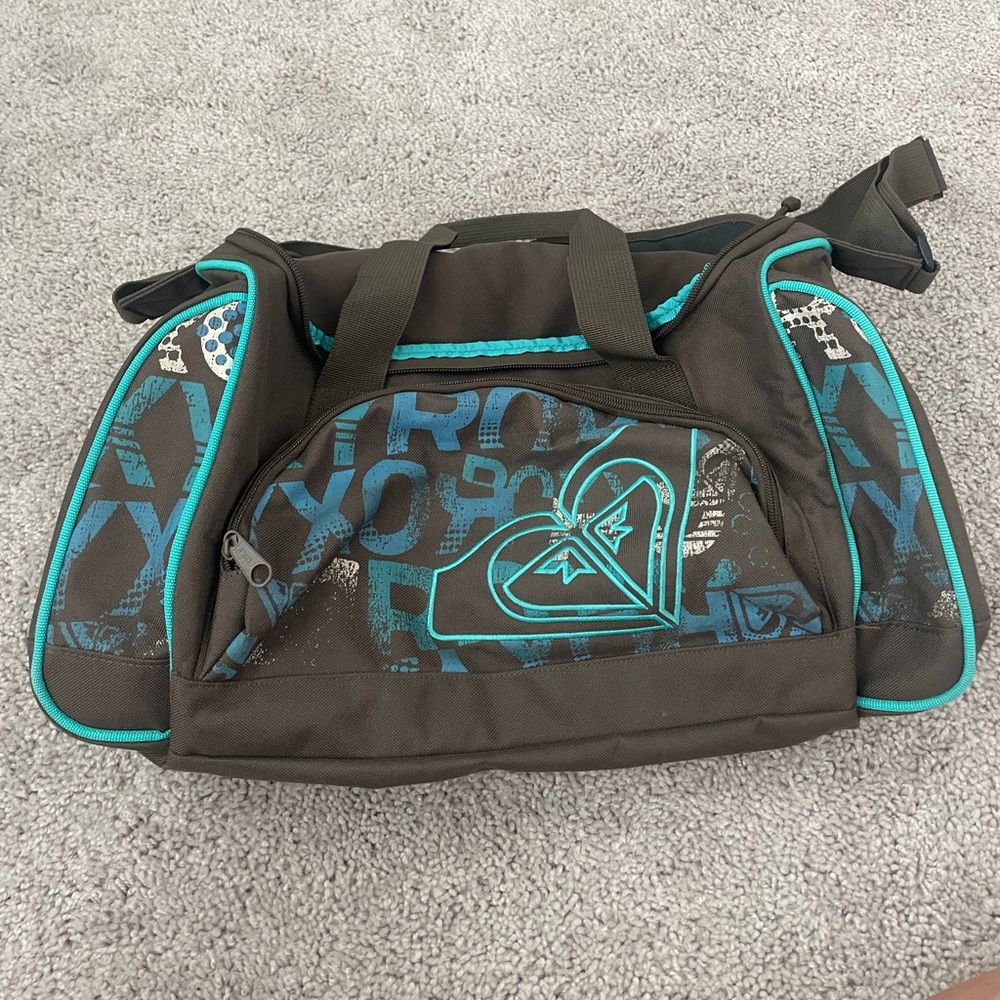COPY - Roxy Travel/Duffel Bag Teal & Brown